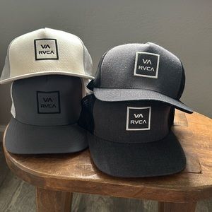 Rvca trucker hats